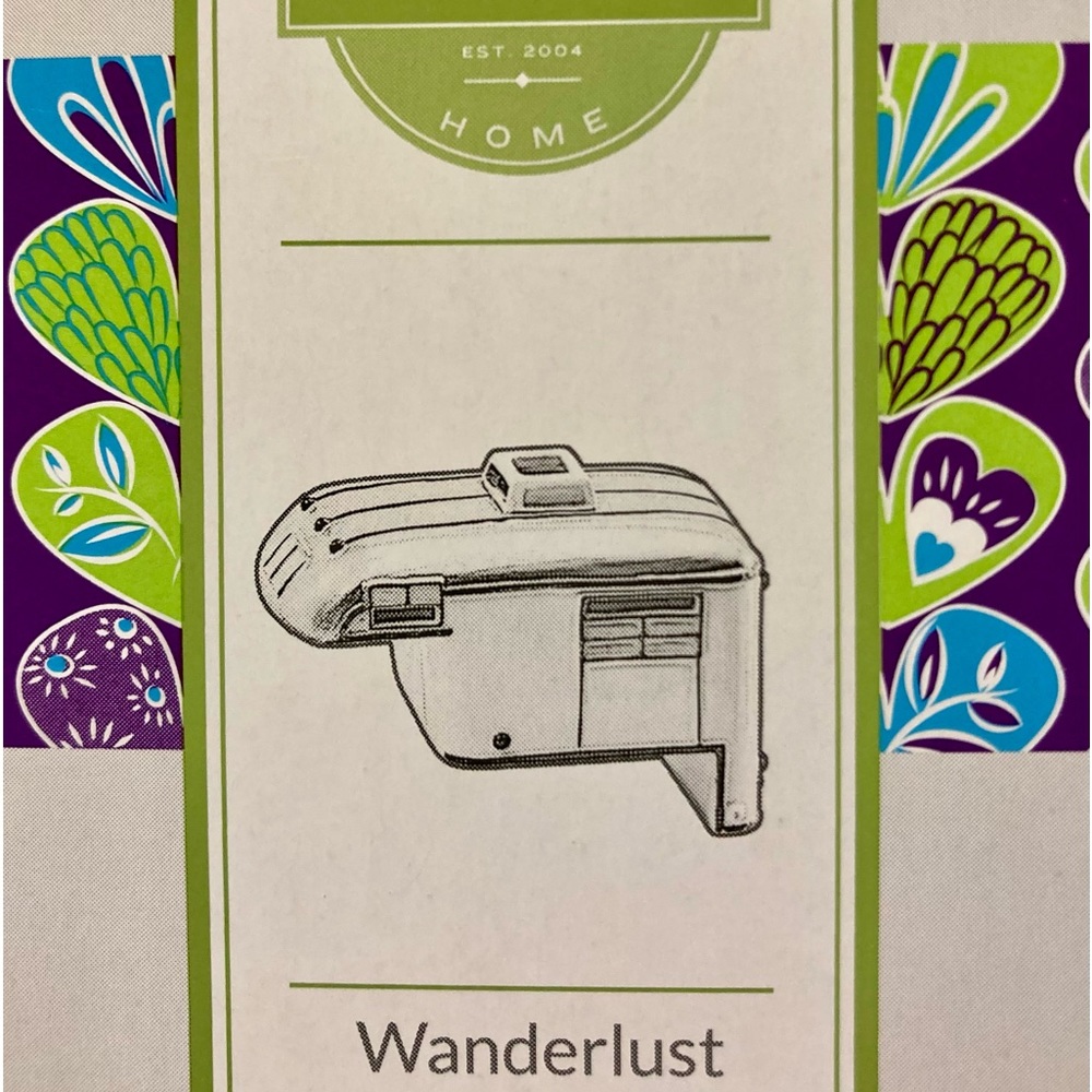 Scentsy  Wanderlust Truck topper camper -brand new in box